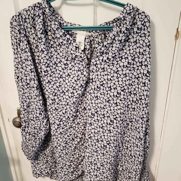 3 Long Sleeve Womens Tops Patterned Floral - Picture 2 of 7